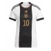 Tyskland Serge Gnabry #10 Fotballklær Hjemmedrakt Dame VM 2022 Kortermet